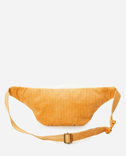 Slouchy Cord Crossbody Waist Bag