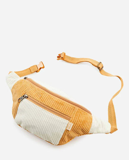 Slouchy Cord Crossbody Waist Bag