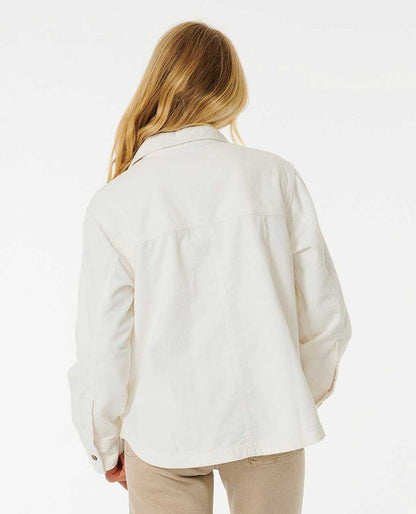 Stevie Cord Shirt - cream