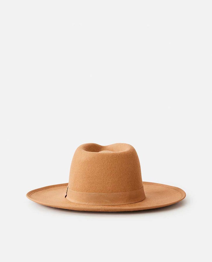 Valley wide brim wool hat