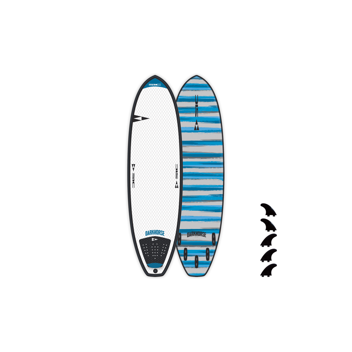 SIC Darkhorse Soft Surfboard 6'8