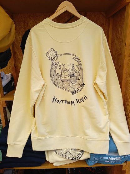 Møn Surf Crewneck- butter yellow