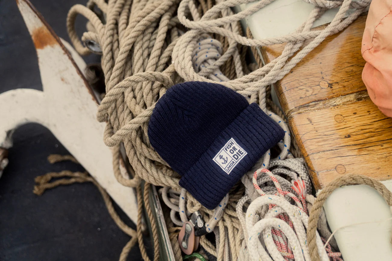 SKAGEN BEANIE (NAVY)